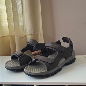 Skechers Dark Brown Men's Sandals